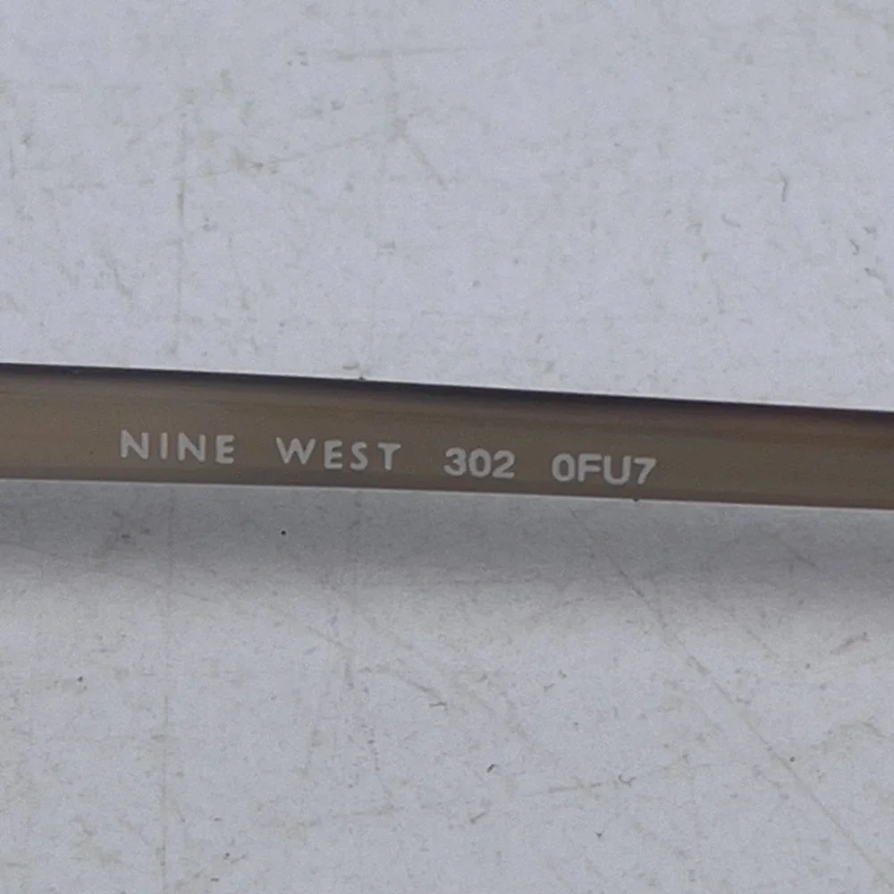 Nine‎ West 302 0FU7 Women Eyeglasses Frames Black Full Rim Rectangular 135mm